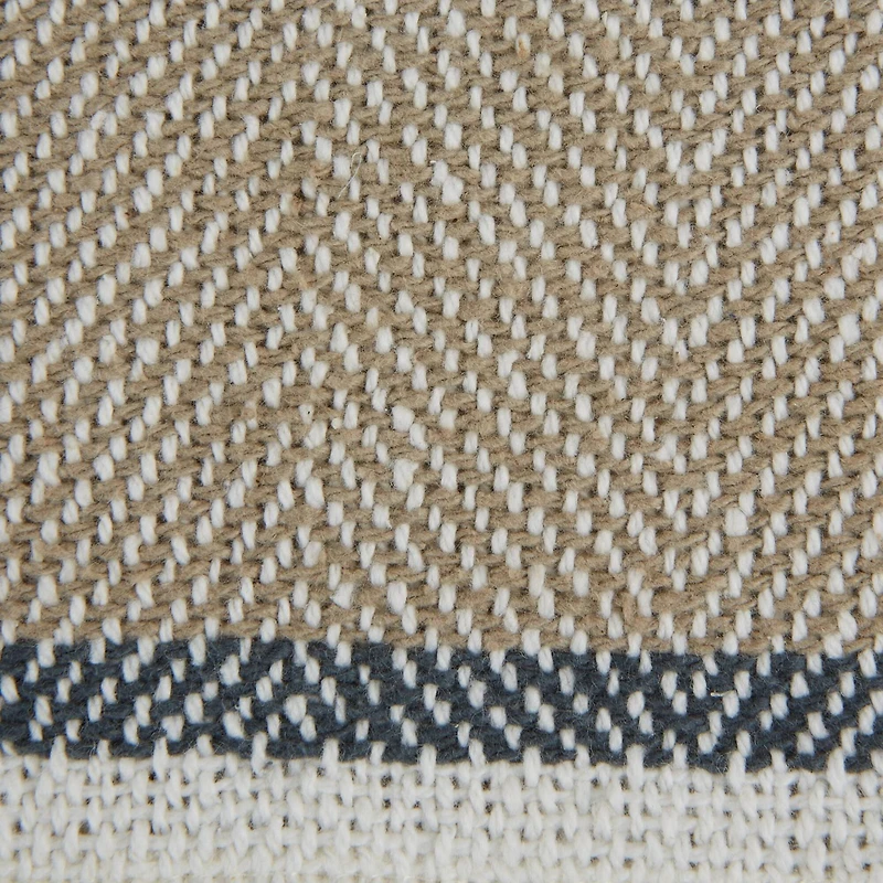 DII® Stone & Mineral 2-Tone Chevron Stripe Throw