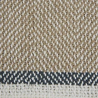 DII® Stone & Mineral 2-Tone Chevron Stripe Throw