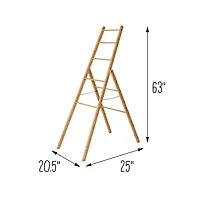 Honey Can Do Bamboo Clothes Drying Ladder Rack