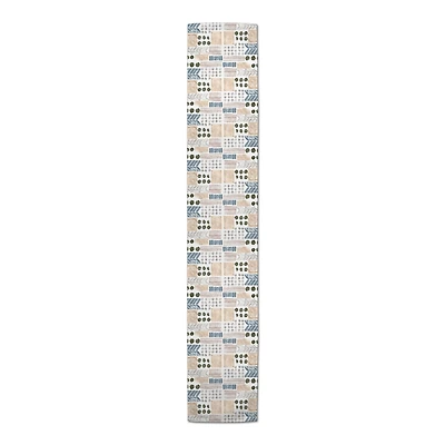 Abstract Boho Dots Outdoor Table Runner