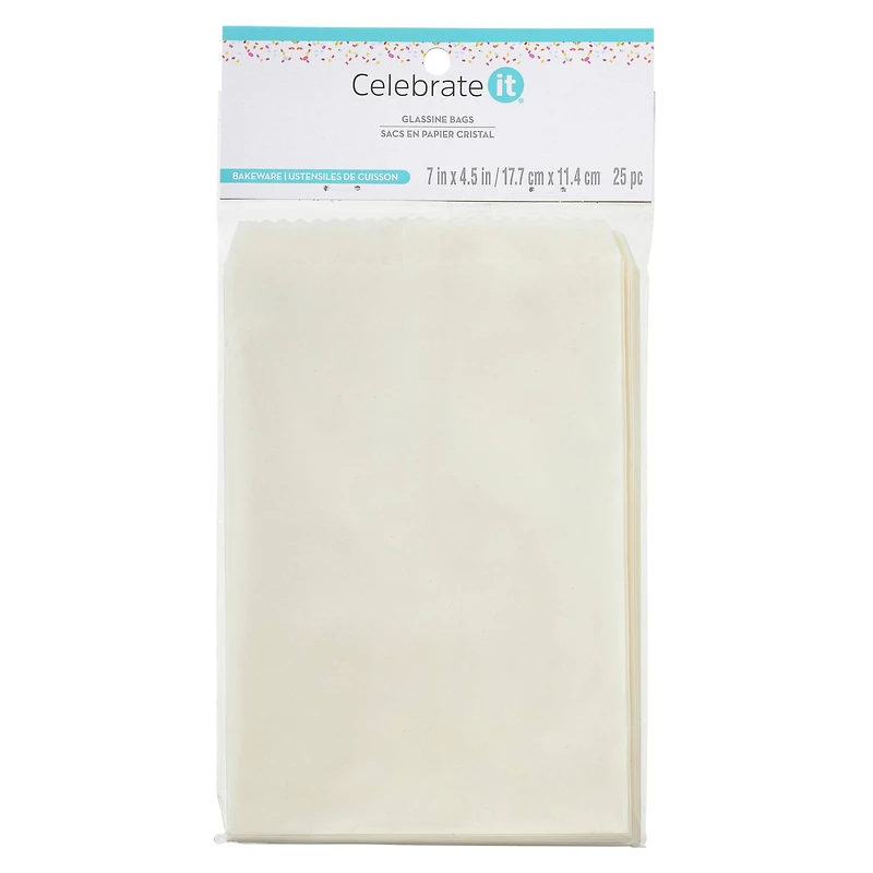 Celebrate It® Glassine Bags