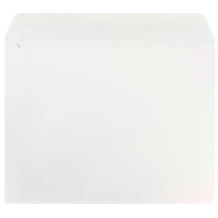 JAM Paper 10" x 13" White Booklet Envelopes, 50ct.