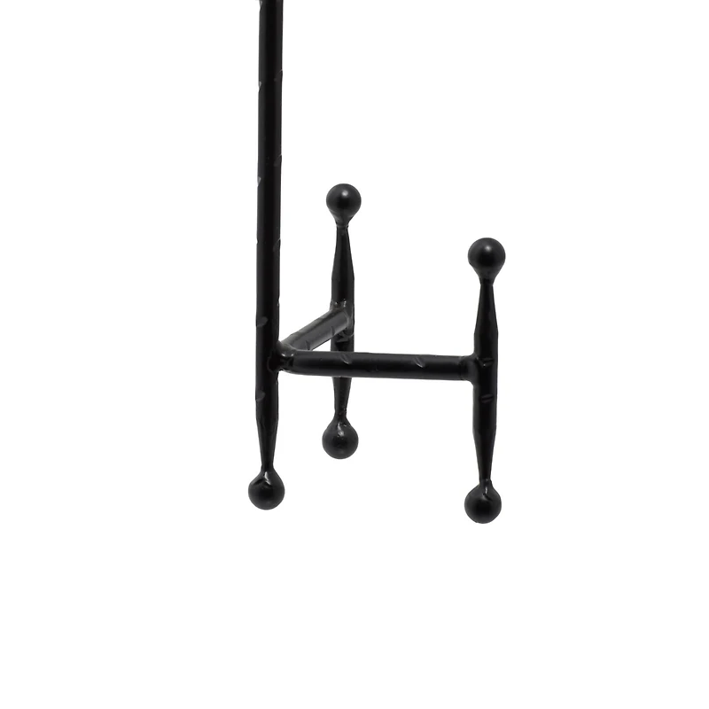 Set of 3" Black Metal Modern Easel, 12", 10", 8"