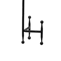Set of 3" Black Metal Modern Easel, 12", 10", 8"