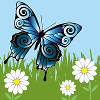 Butterflies Mini Canvas Painting Kit by Craft Smart®