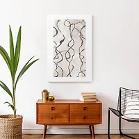 Line Waves 20" x 30" Canvas Wall Art
