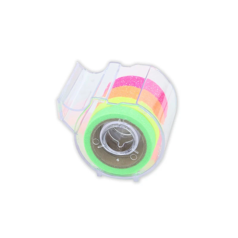 12 Packs: Neon Glitter Crafting Tape & Dispenser Set by Recollections™