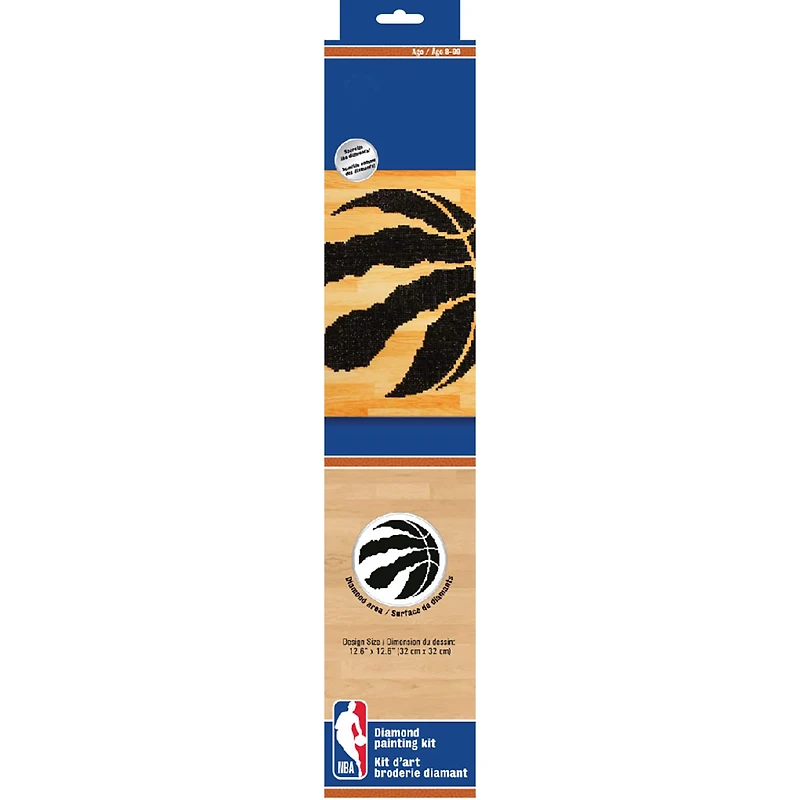Camelot® Dots Intermediate NBA Toronto Raptors Diamond Painting Kit