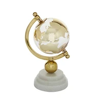 11" Gold Ceramic Glam Globe