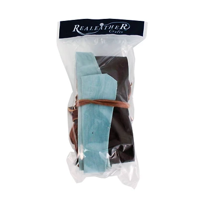 Realeather® 8oz. Farmers Leather Scrap Bundle