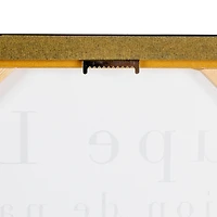 Hello Honey® Black & White Coupe Lino Canvas Framed Wall Décor