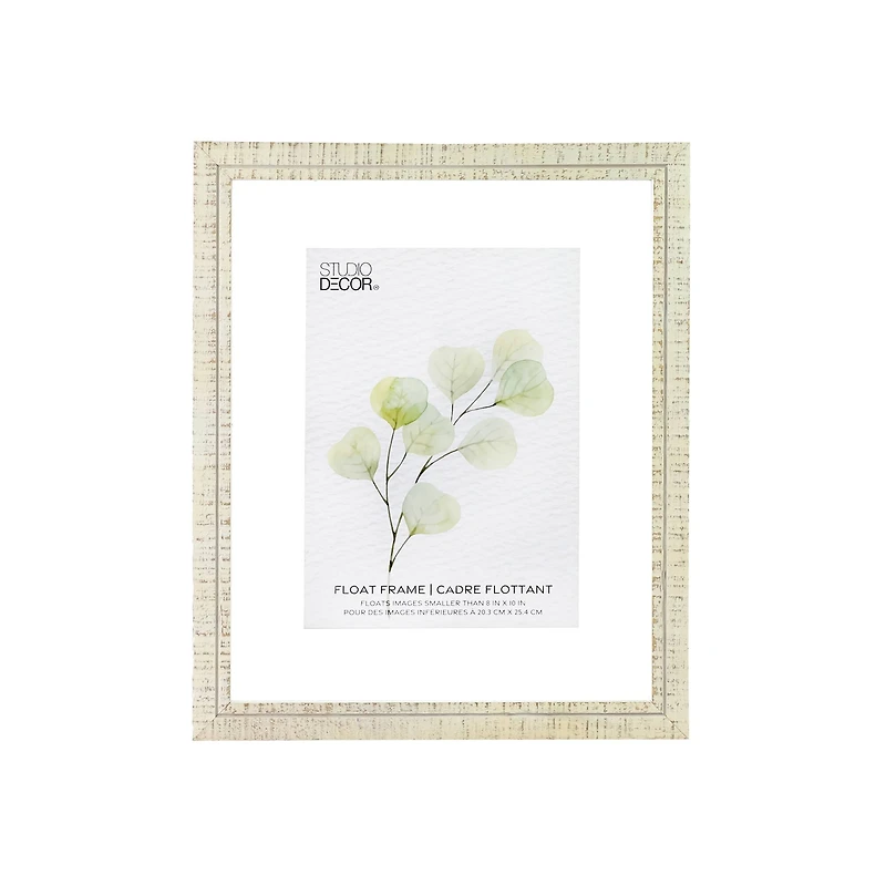 6 Pack: White 8" x 10" Wooden Float Frame by Studio Décor®
