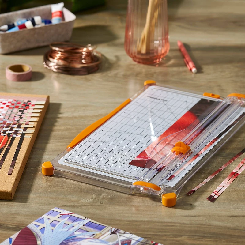 12 Pack: Fiskars® SureCut™ Deluxe Paper Trimmer