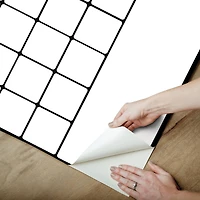 WallPops Black & White Dry Erase Calendar