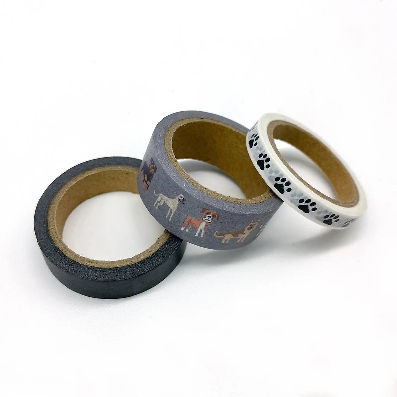 12 Packs: 3 ct. (36 total) Dog Washi Tape by Recollections™