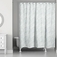 Dainty Floral Shower Curtain