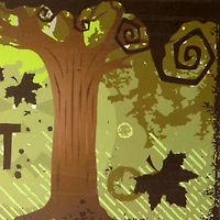 14" Halloween table Sign