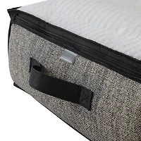 Simplify Black Under the Bed Storage Bag, 2ct.