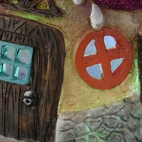 10" Purple LED Hat Haunted House