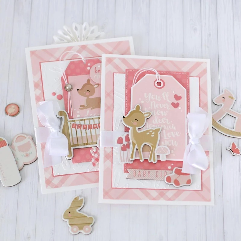 Echo Park™ Hello Baby Girl Collection Kit, 12" x 12"