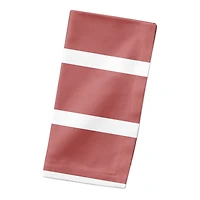 Retro Circle Pattern 10" x 10" Cotton Twill Napkin