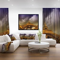 Designart - Paris Eiffel Towerand Gorgeous Sky