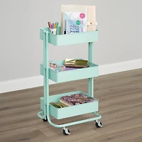 Lexington 3-Tier Rolling Cart by Simply Tidy
