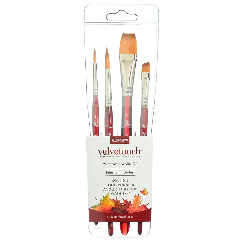 Princeton™ Velvetouch™ 4 Piece Brush Set