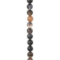 Tuxedo Agate Round Beads by Bead Landing®, 8mm