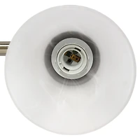 Lalia Home Essentix 3 Light Alabaster Shade Vanity