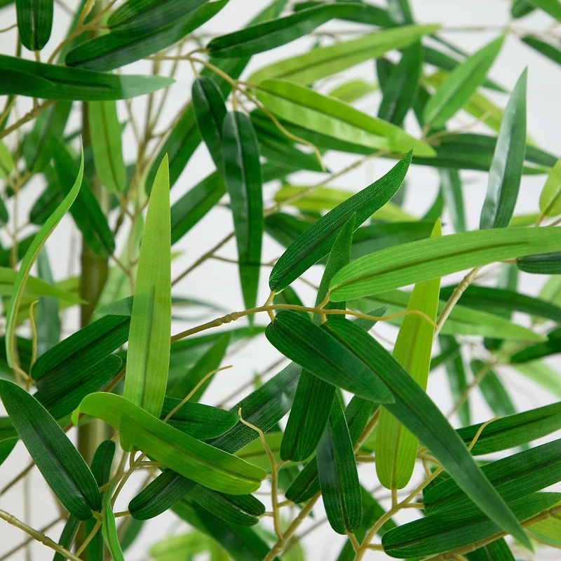 12ft. Potted Artificial Green Bamboo Tree