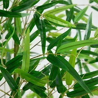 12ft. Potted Artificial Green Bamboo Tree