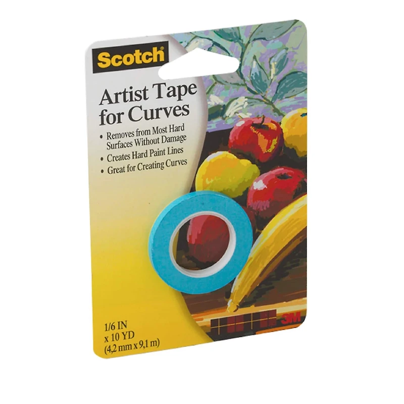 3M Scotch® 1/8" Artist Tape for Curves