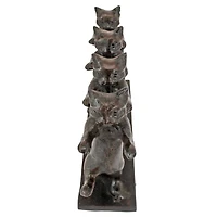 Design Toscano 7" Chorus Line Cats Cast Iron Statue