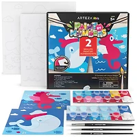 Arteza® Kids Sea Life Paint by Numbers Kit, 35 pcs