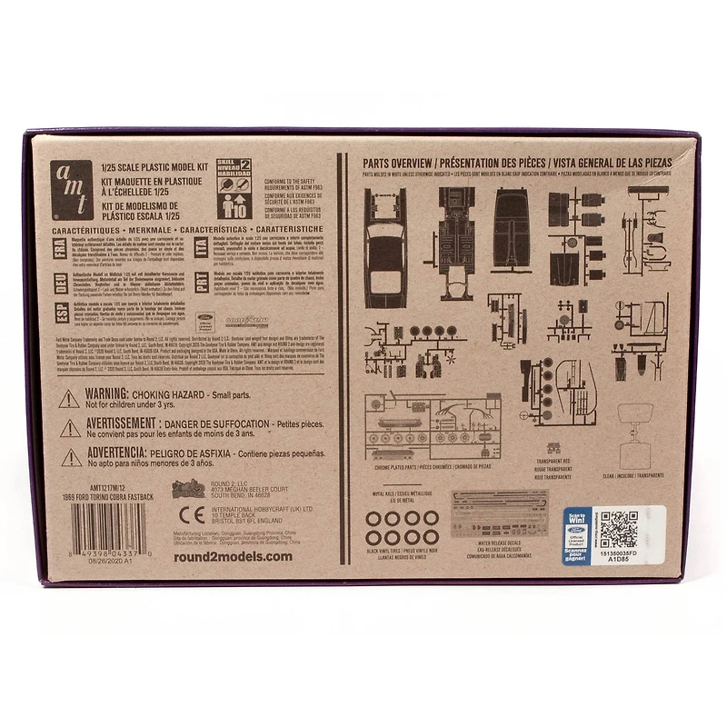 AMT® 1969 Ford Torino Cobra Fastback Model Kit