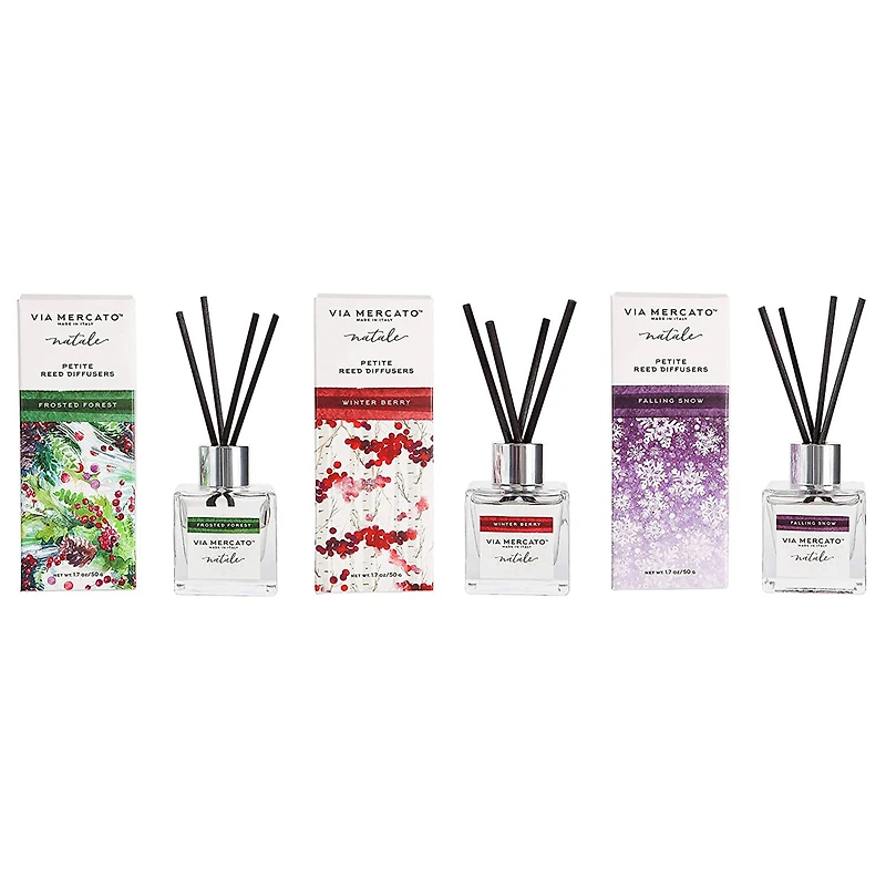 European Frosted Forest Snow Petite Reed Diffuser