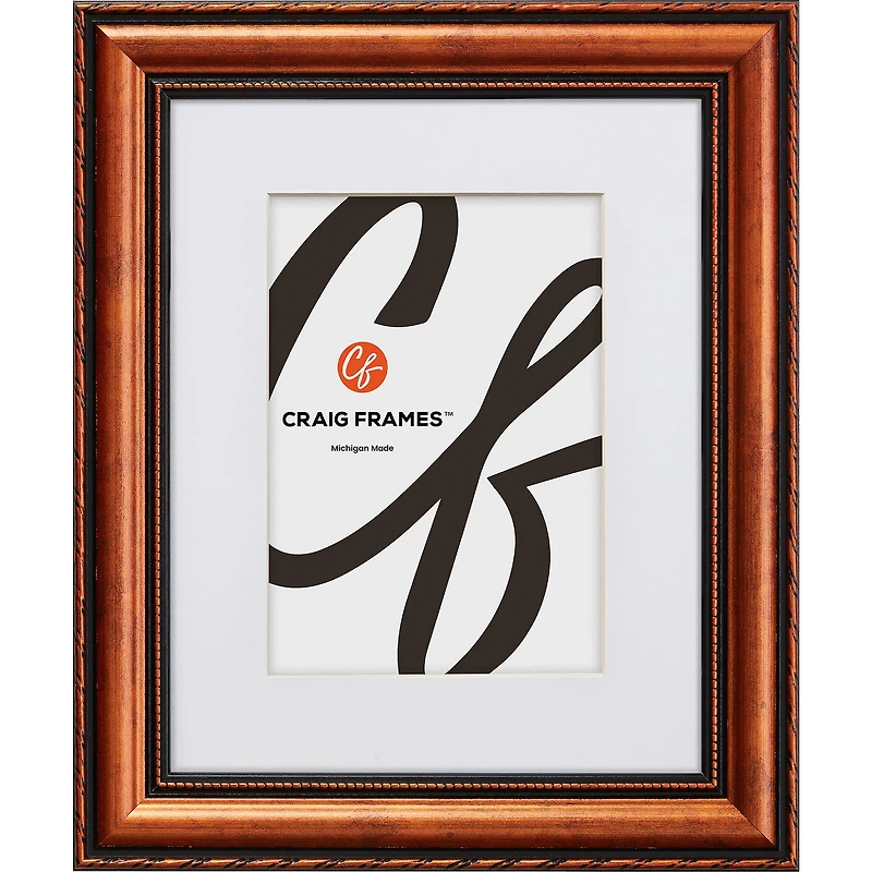 4 Pack Craig Frames Victoria Copper Picture Frame with Mat
