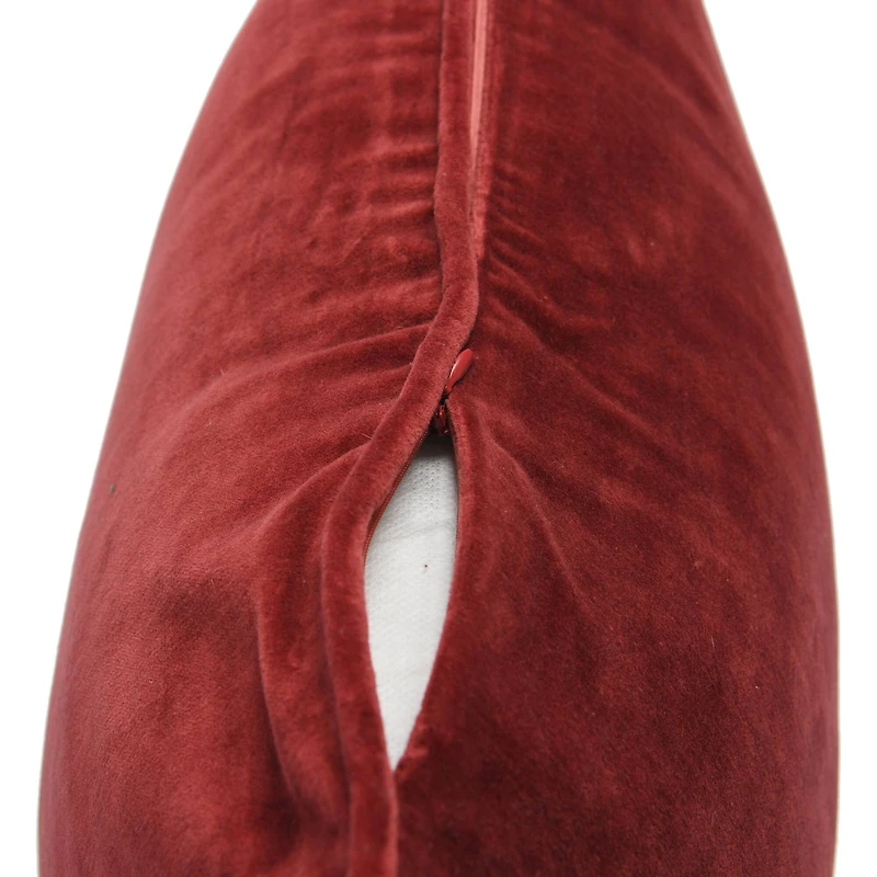 Hello Honey® 20" Square Velvet Pillow Cover with Piping