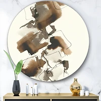 Designart - Gold Glam Squares I