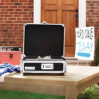 Vaultz Black Cash Box