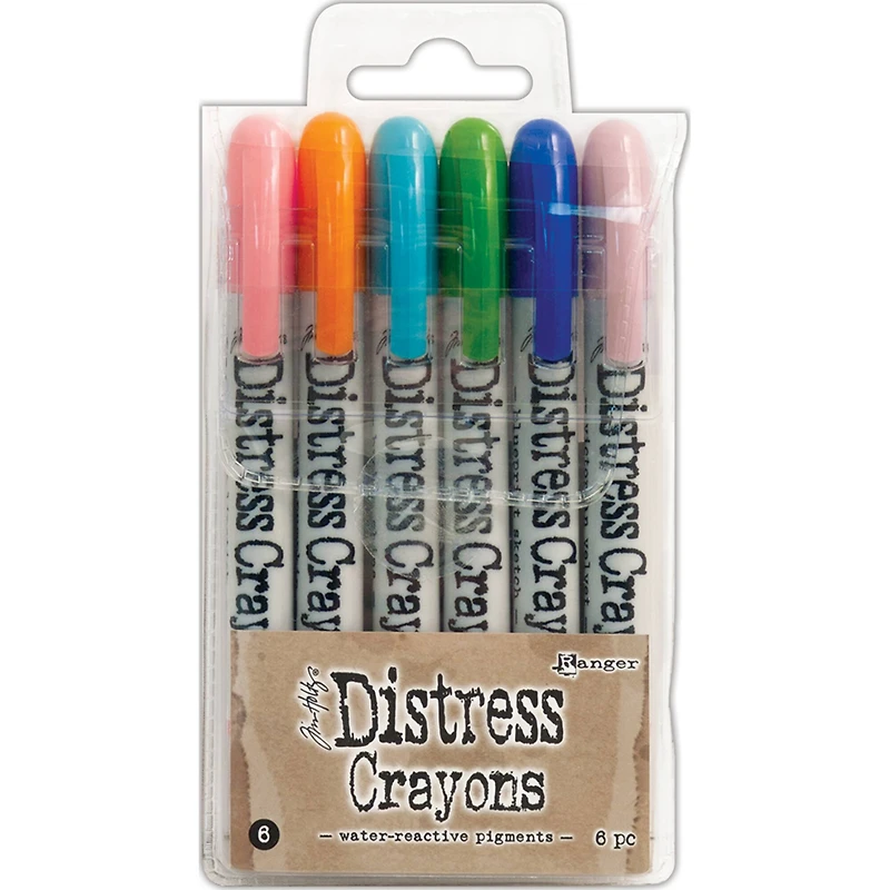 Tim Holtz® Distress Crayon Set 6