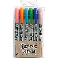 Tim Holtz® Distress Crayon Set 6
