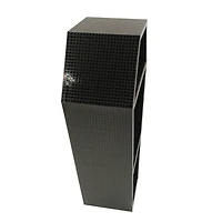 16" Black Disco Coffin Tabletop Shelf by Ashland®