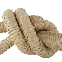 8" Brown Rope Knot Decorative Sculpture Set
