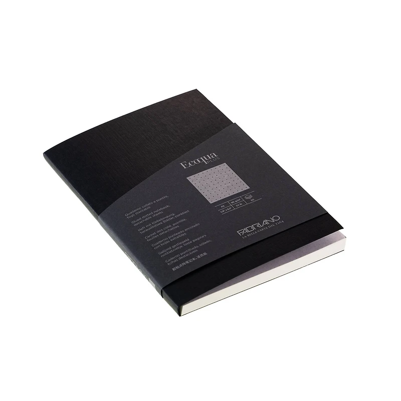 Fabriano® Ecoqua Plus Dotted A5 Glue-Bound Notebook
