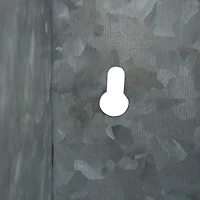 DII® Galvanized Metal Farmhouse Shelves, 2ct.