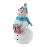 Whimsical Snowman Figurine Set