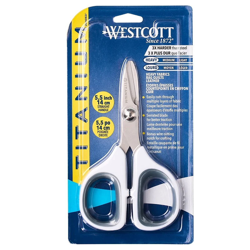 Westcott® Heavy-Duty Crafting & Quilting Scissors
