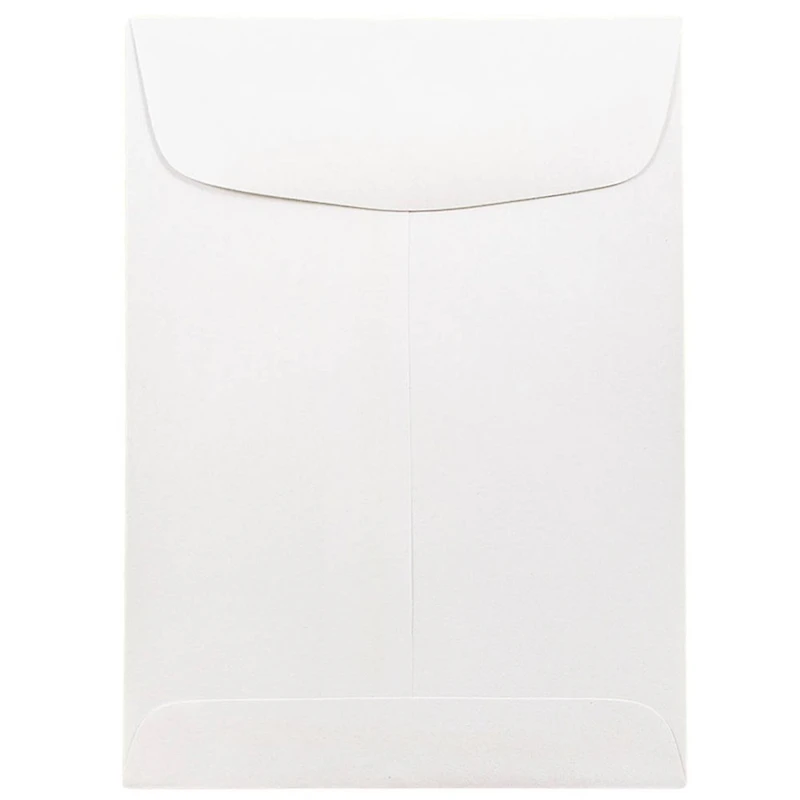 JAM Paper 5.5" x 7.5" White Open End Catalog Envelopes